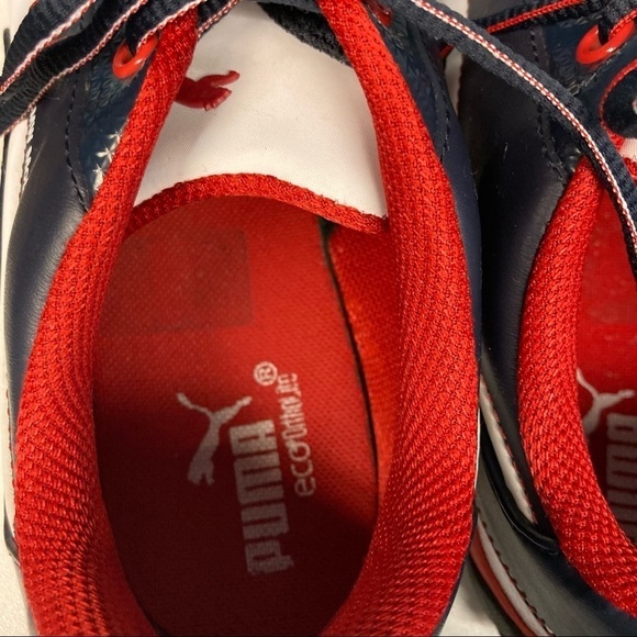 PUMA BMW Collab Sz 11 Drift Cat 5 Smooth Leather Slick Design Comfort Sneakers - Picture 7 of 12